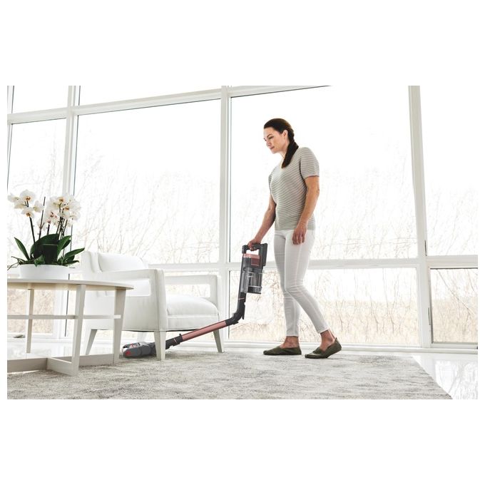 Shark IZ400EU Stratos Aspirapolvere a Bastone 2 in 1 Senza Filo DuoClean PowerFins Plus autonomia 60 min colore Nero Pesca
