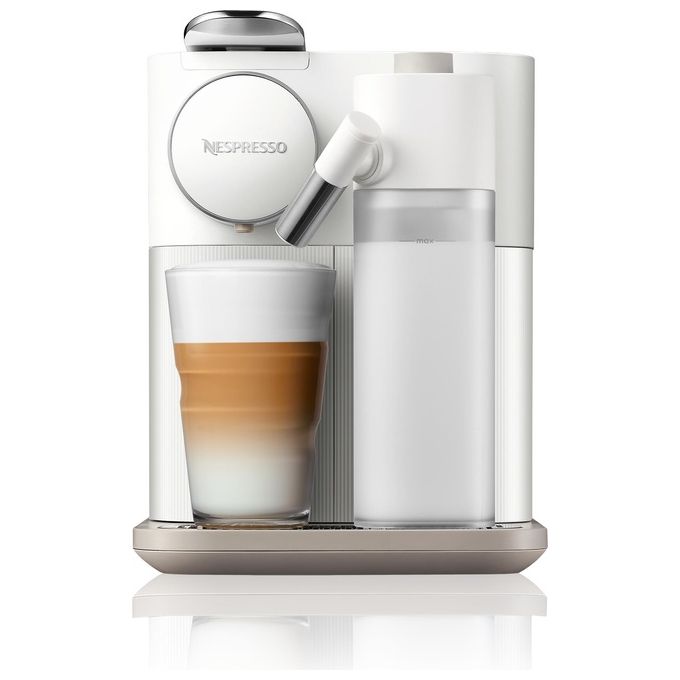 De'Longhi EN640.W Gran Lattissima – Macchina da caffe' a capsule Nespresso, 1 L, 19 bar, 1400 W, 9 bevande, colore Bianco