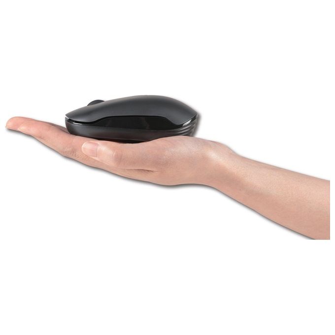 Kensington K74000WW Mouse compatto Bluetooth Pro Fit 3 tasti connettivita' Bluetooth 5.0 e 3.0 ambidestro colore Nero