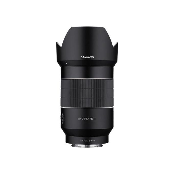 Samyang F1212906101 AF 35mm f-1.4 II FE Obiettivo per Sony E-Mount Full Frame APS-C Apertura f-1.4 Motore STM Silenzioso Distanza Minima 29 cm Filtro 67 mm colore Nero