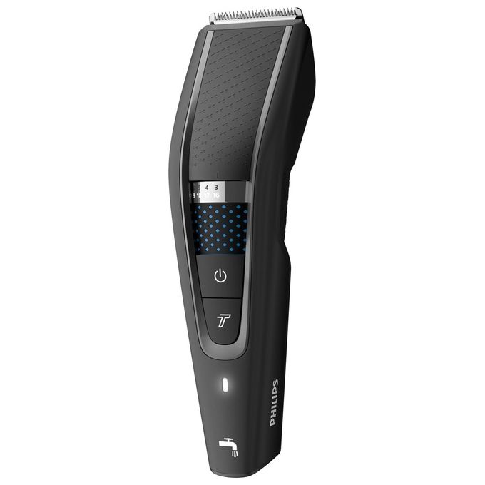 Philips HC5632-15 Serie 5000 Tagliacapelli Lavabile DualCut Trim-n-Flow Pro 28 lunghezze autonomia 90 min colore Nero