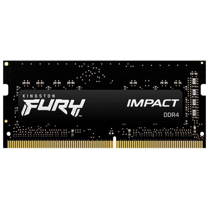 Kingston KF432S20IBK2-32 FURY Impact Memoria RAM 32GB DDR4 3200MHz CL20 SODIMM Kit 2x16GB 1.2V