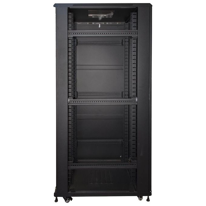 Link Armadio Rack 19'' 42U 2055x800x1000mm Porta Traforata Nero