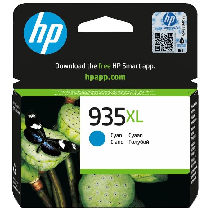 Hp 935xl Cyan Ink Cartridge