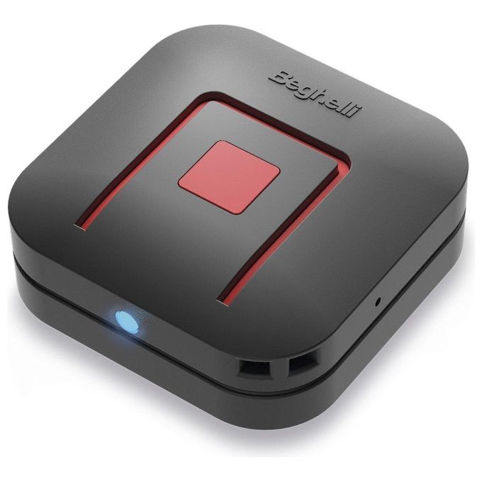 Beghelli 0589180 Salvavita Pocket Dispositivo Telesoccorso GSM GPS Pulsante SOS Sensore di Caduta Vivavoce colore Nero