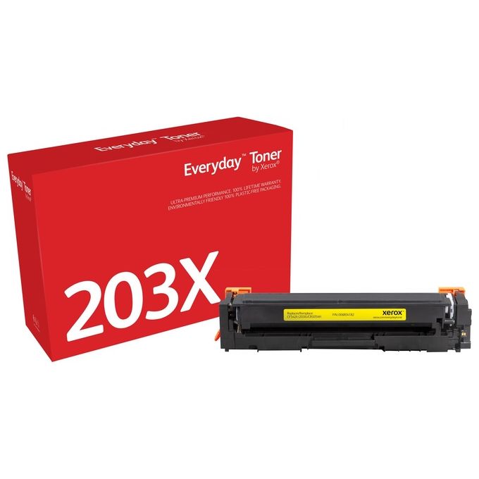 Xerox CF542X-CRG-054HY Everyday Toner Compatibile Alta Capacita' 2500 pagine colore Giallo