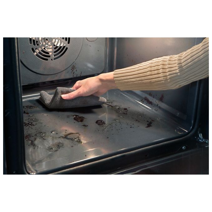 Whirlpool W7 OM5 4S P Forno Elettrico Multifunzione da Incasso Autopulente Capacita' 73 Litri Classe energetica A+ Tecnologia Sesto Senso Ready2cook Cook4 Cook3 Autopulente 8 Funzioni 60 cm Acciaio Inox