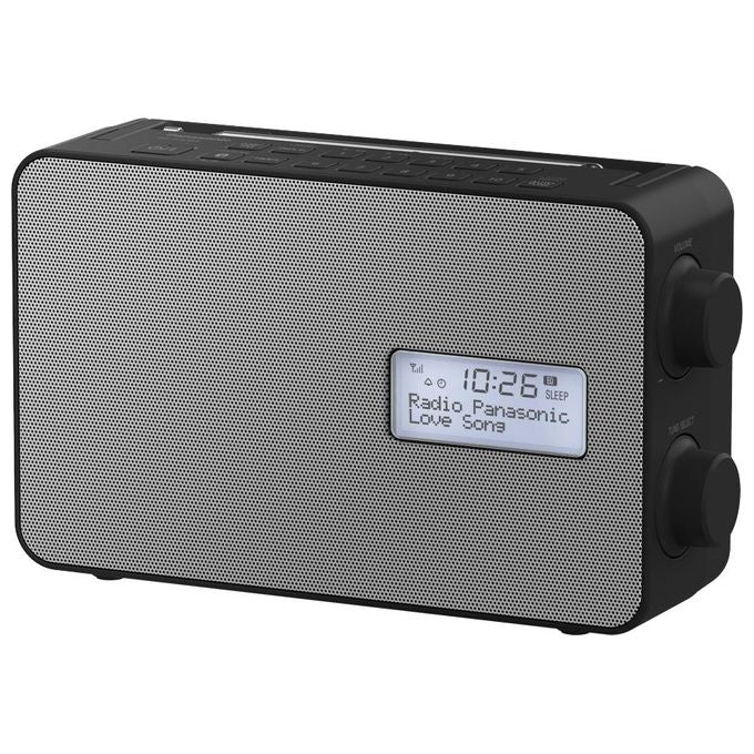 Panasonic RF-D30BTEG-K Radio Digitale DAB+ e Musica Wireless Bluetooth Nero