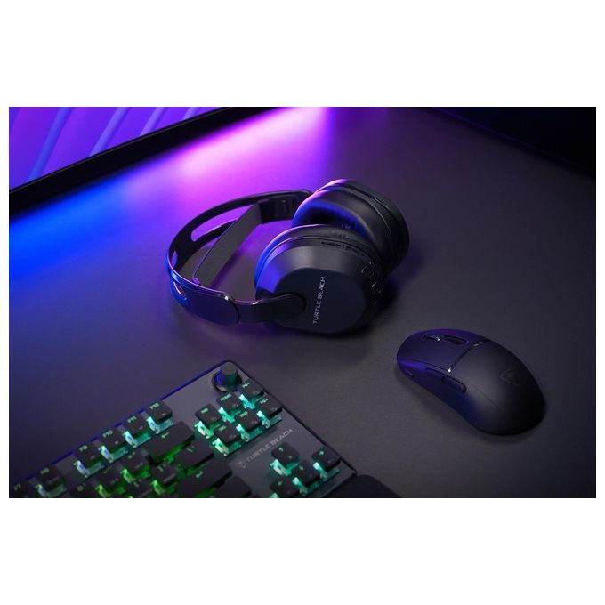 Turtle Beach TBS-3103-05 Stealth 500 Auricolare Gaming Wireless Dual Mode 2.4 GHz e Bluetooth 5.2 con Autonomia 40 Ore colore Nero
