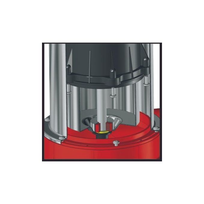 Einhell 4181600 GE-DP 7535 N LL ECO Pompa per acque reflue 2-in-1 750 W 18500 L-h 9 m 35 mm colore Rosso-Nero
