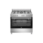 La Germania SE965GX-24 Futura Cucina a Gas 90 cm 5 Fuochi Forno Gas Ventilato 94 L Classe A colore Acciaio Inox