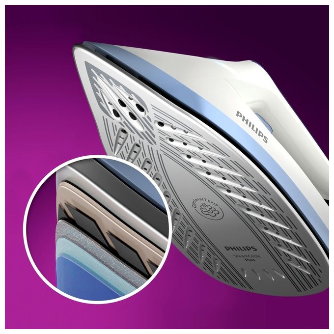 Philips PSG6026-20 PerfectCare Serie 6000 Ferro da Stiro con Caldaia 2400 W 6,5 bar 130 g-min 1,8 L colore Bianco