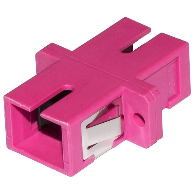 Link adattatore fibra ottica sc-sc multimode simplex om4