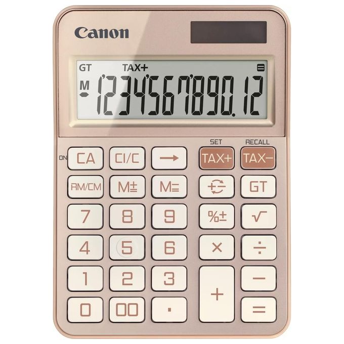Canon Ks-125kb-rg Emea Hb Calcolatrice da Ufficio Rosa