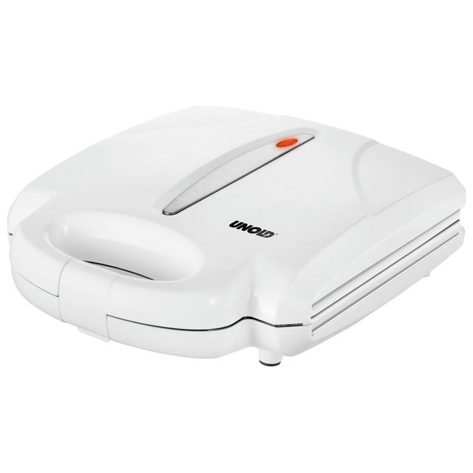 Unold Piastra per Waffle 1400W Acciaio Inossidabile-Bianco