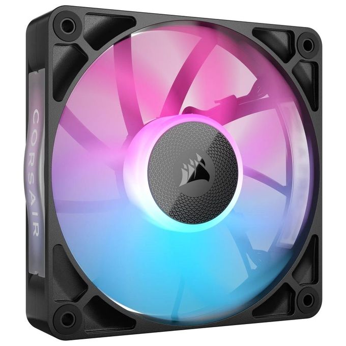 Corsair CO-9051017-WW iCUE LINK RX120 RGB Ventilatore 12 cm Cuscinetto a levitazione magnetica PWM 400-2100 rpm 4,38 mmH2O colore Nero