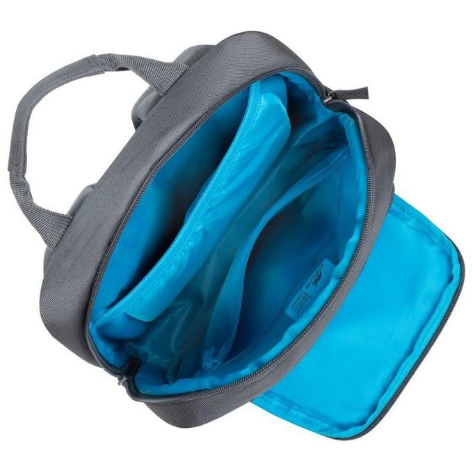 RivaCase 7523 GREY Alpendorf Zaino per laptop 13.3-14 pollici in materiale ecologico RPET colore Grigio