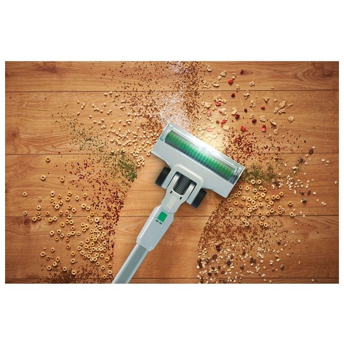 Black and Decker REVSV18D1HF-QW Reviva Scopa elettrica 2 in 1 senza sacchetto 0,5 L 18 V 2 Ah 40 min autonomia colore Verde Bianco