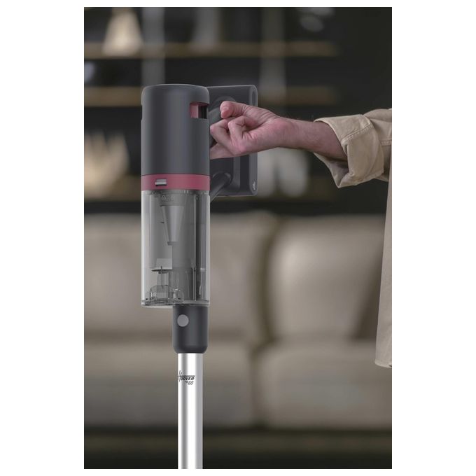 Hoover HFG10HX011 Go Scopa Elettrica Senza Filo Senza Sacchetto 0,55 L 200 W autonomia 45 min colore Grigio Magenta