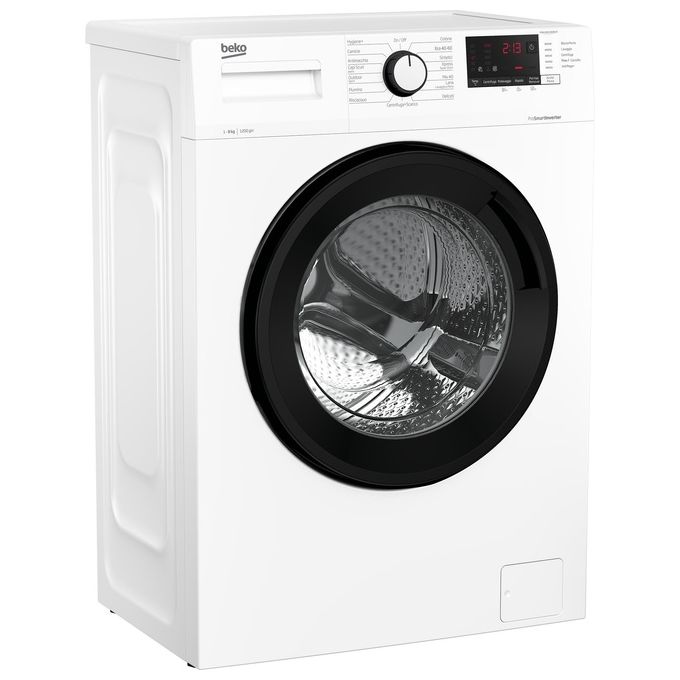 BEKO MWUX81282BI-IT Lavatrice a carica frontale da 8 kg Classe a 1200 giri Inverter