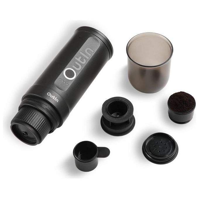 Outin OTEM-01-SG Macchina da caffe' espresso nano grigio siderale