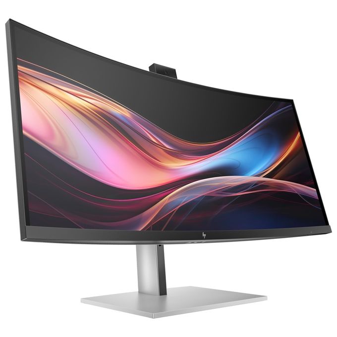 HP 8K157UT#ABB Series 7 Pro Monitor 34'' WQHD IPS Black Curvo con Webcam 5 MP HDR e Thunderbolt 4 colore Nero