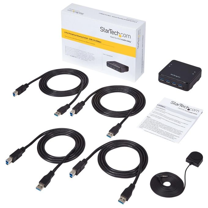 Startech Switch di Condivisione Periferiche Usb 3.0 4x4