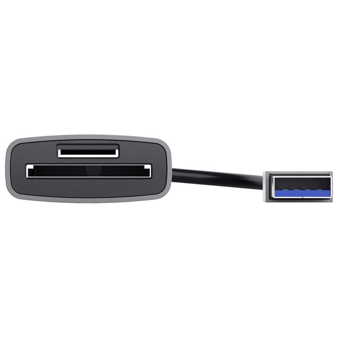 Trust Dalyx Lettore di Schede Rapido Usb 3.2 Alluminio