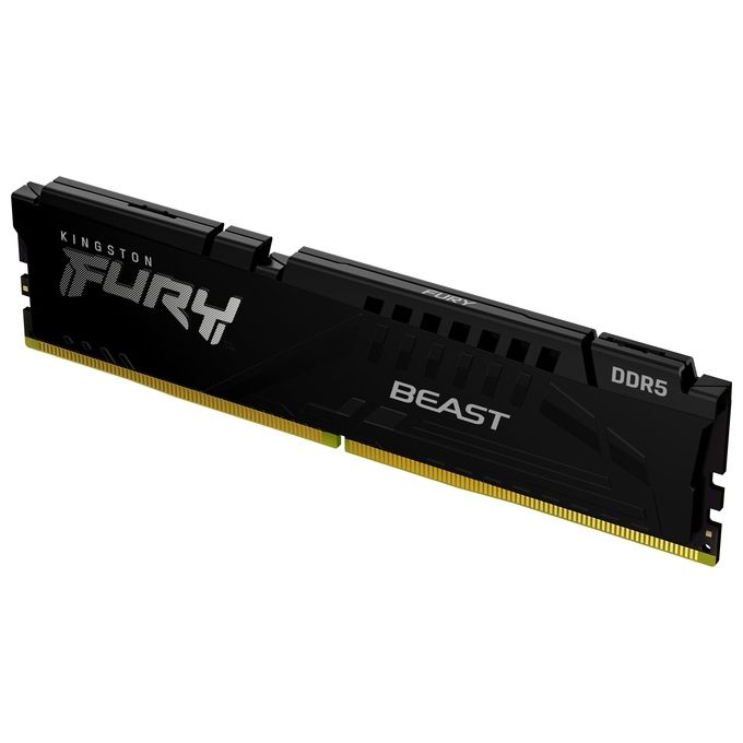 Kingston KF556C40BB-8 FURY Beast Memoria RAM 8 GB DDR5 5600 MT-s CL40 DIMM XMP 3.0 colore Nero