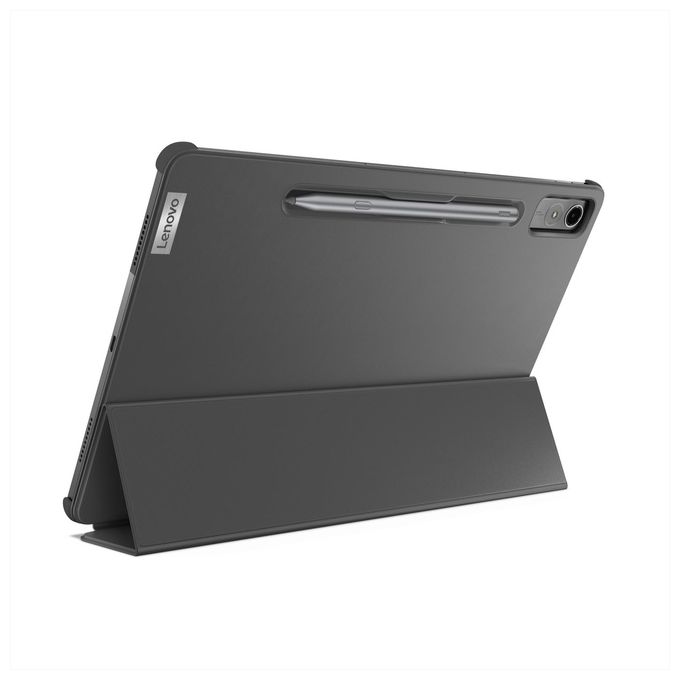 Lenovo ZG38C05252 Tab P12 Custodia Folio a Libro 12.6'' Poliuretano Supporto Integrato Portapenna colore Grigio