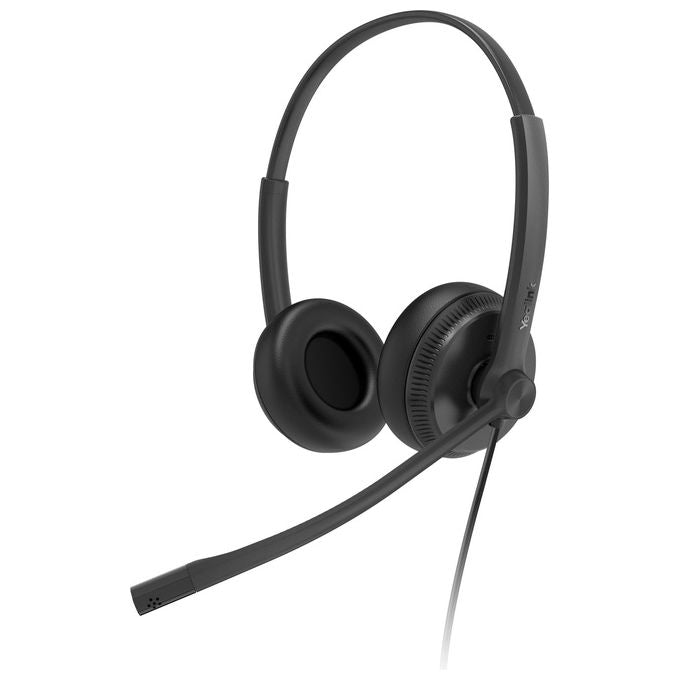 Yealink 1308043 UH34 Dual Teams Auricolare Cablato USB Tipo A Nero