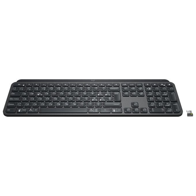 Logitech 920-010247 MX Keys for Business Tastiera Wireless Bluetooth QWERTY Italiano Retroilluminata USB-C colore Grafite