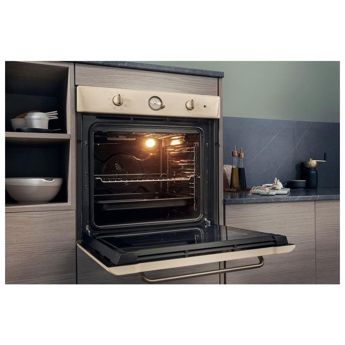 Hotpoint FIT 804 H OW HA Forno Elettrico Ventilato da Incasso Capacita 73 Litri Classe energetica A 60 cm Jasmine