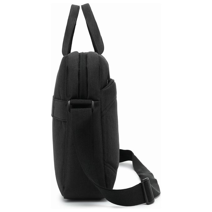 Celly MESSENGERBAGBK Borsa Messenger Porta PC Notebook fino a 15,6'' Poliestere PU 6 scomparti tracolla regolabile colore Nero