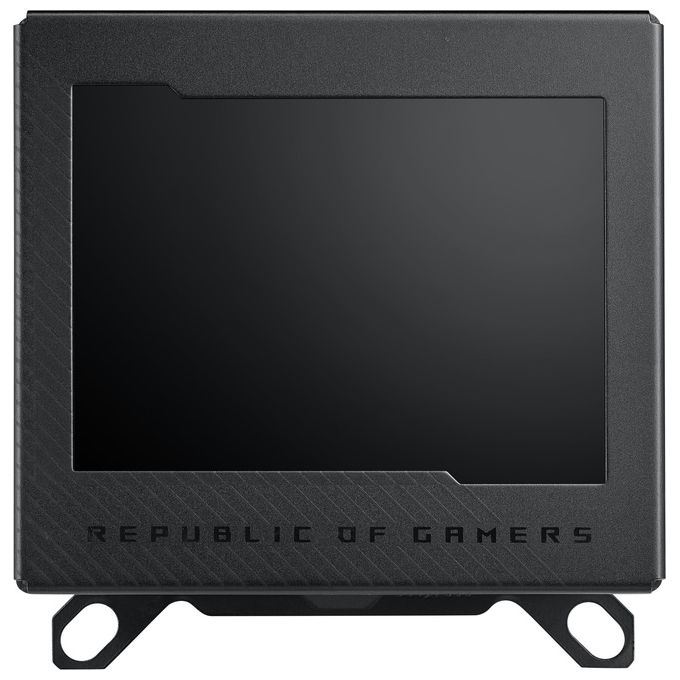 ASUS 90RC00V0-M0UAY0 ROG RYUJIN III WB Blocco di acqua CPU con display LCD 3.5'' Full Color Rame compatibile LGA 1700 AM5 colore Nero