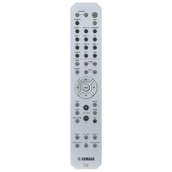 Yamaha R-N600A Sintoamplificatore di Rete MusicCast 80W DAC SABRE DAB+ Wi-Fi Bluetooth AirPlay2 Ingresso Phono colore Argento