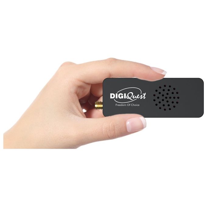 DIGIQUEST Ricevitore Digitale Terrestre Stick Dvb-t2 full hd hevc main 10