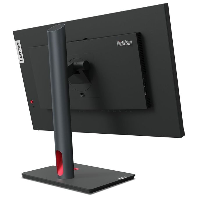 Lenovo 63B3GAT6EU ThinkVision P24h-30 Monitor PC 23.8'' Quad HD IPS LED 2560x1440 USB-C 100W Hub USB colore Nero