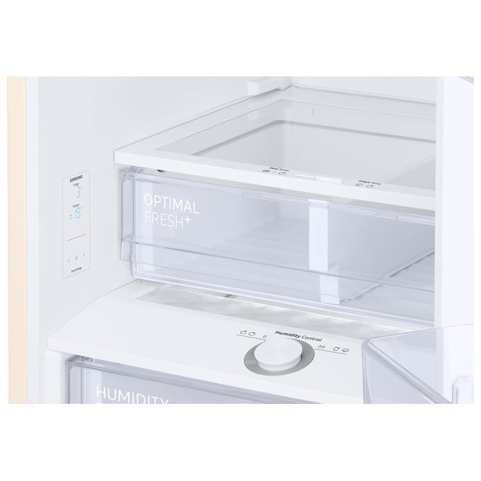 Samsung RB38C603DEL EcoFlex AI Frigorifero Combinato 390 L 203 cm Classe D 35 dB Total No Frost Wi-Fi SpaceMax colore Sabbia