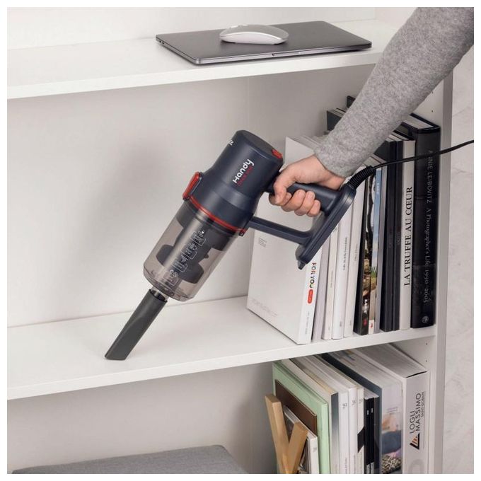Ariete 2708 Handy Force One Aspirapolvere a bastone 2in1 Ciclonica Senza sacco 0,6 L 600W Filtro HEPA colore Nero