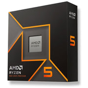 AMD 9600X Ryzen 5 Processore CPU 6 Core 12 Thread 3.9GHz 5.4GHz Boost Zen 5 4nm Socket AM5 DDR5 38MB Cache 65W Box