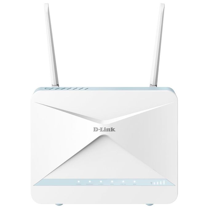 D-Link G416 EAGLE PRO AI Router Wireless 4G LTE Wi-Fi 6 AX1500 Gigabit Ethernet Banda Singola 2.4 GHz Slot SIM colore Bianco