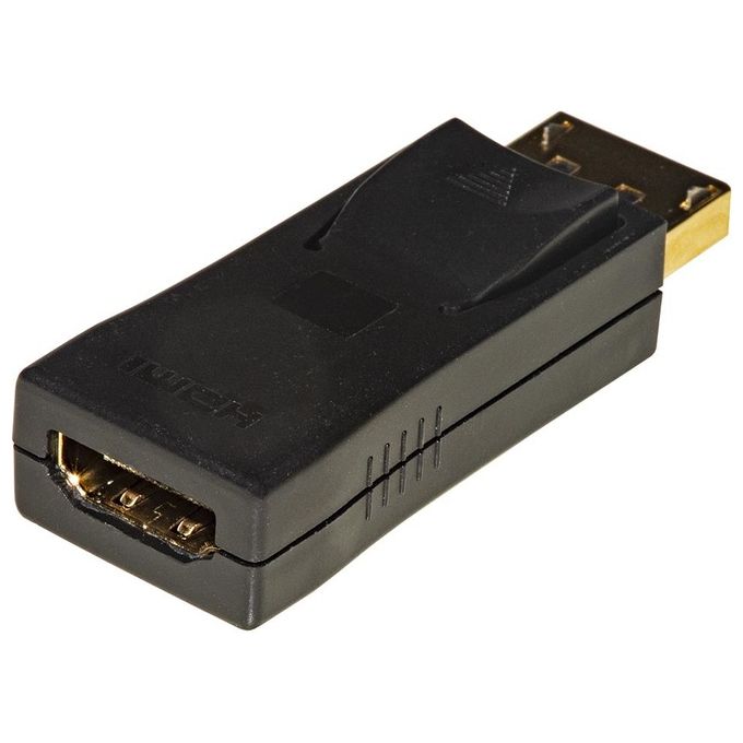 Link Adattatore Attivo Displayport 1.2 Maschio Hdmi 2.0 Femmina Contatti Dorati 4K @60hz