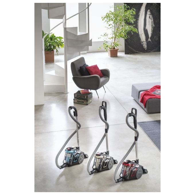 Hoover HP730ALG 011 H-Power 700 Aspirapolvere a Traino Ciclonico senza Sacco 2 L 850 W 68 dB colore Nero