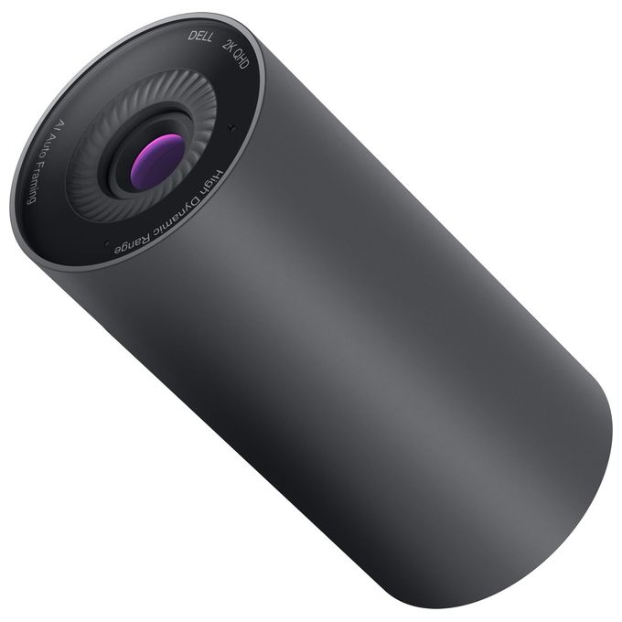 Dell WB5023 Pro Webcam 2K QHD 2560x1440 60fps USB 2.0 Autofocus Zoom 4x Microfono colore Nero