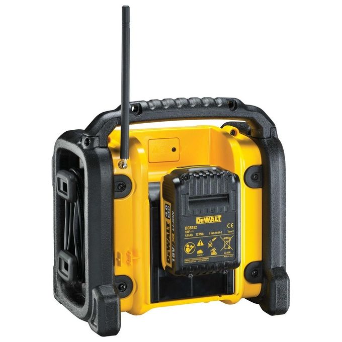 DeWalt DCR020-QW XR Li-Ion Kompakt-Radio con DAB+