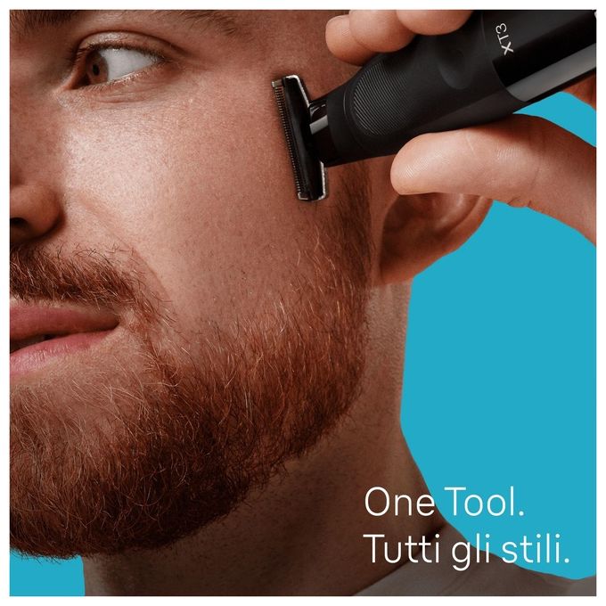 Braun BG3340 SERIES X Rasoio elettrico 4D Blade Face bagnato e secco autonomia 45 min min colore Nero