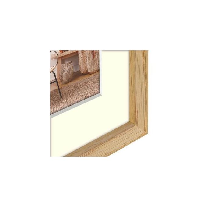 Zep Malmo Cornice in Legno con Passepartout Natural    10x15-15x20cm