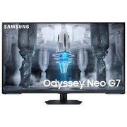 Samsung LS43CG700NUXEN Odyssey Neo G7 Monitor Gaming 43'' UHD 4K VA 144Hz 1ms HDR10+ FreeSync Premium Pro Smart TV WiFi Bluetooth colore Bianco