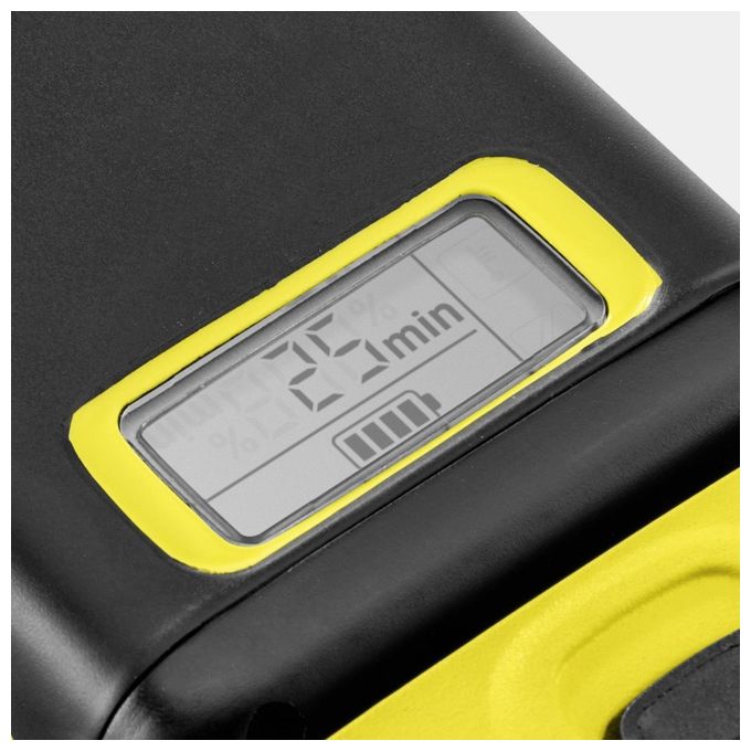 KÄRCHER 2.445-064.0 Starter Kit Batteria e Caricabatterie 36 V 2.5 Ah con Tecnologia Real Time e Protezione IPX5 colore Nero Giallo